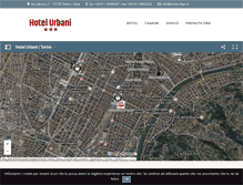 Tablet Screenshot of hotelurbani.it